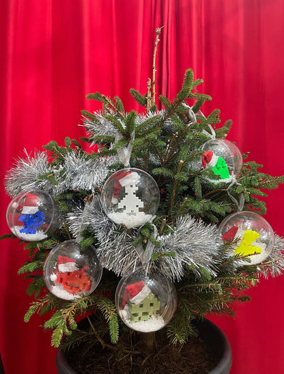 Retro Gaming Inspired Christmas Baubles
