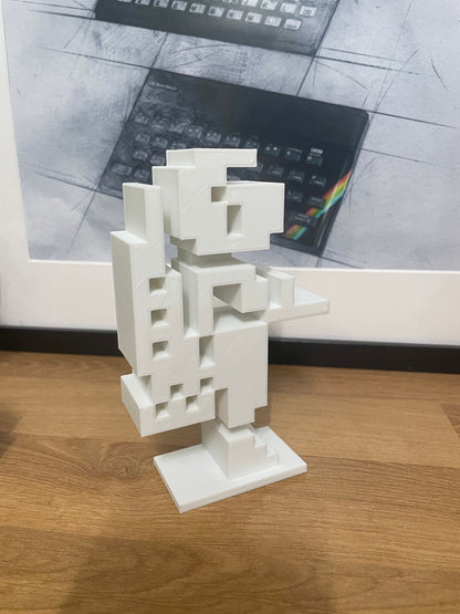 Jet Pac | Retro Gaming 3D Printed Figure