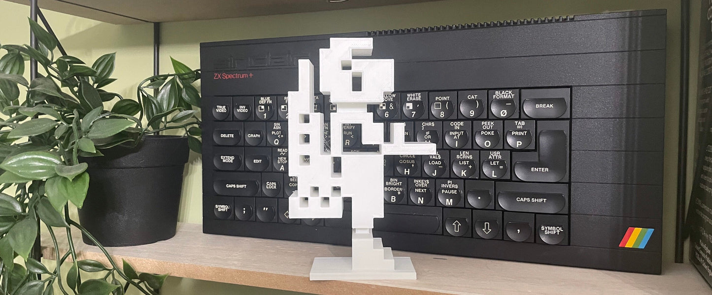 Jet Pac | Retro Gaming 3D Printed Figure