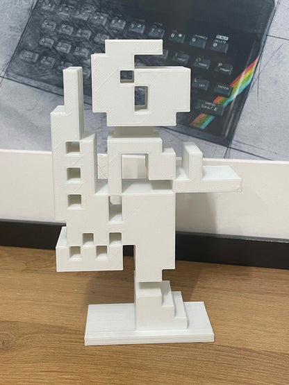 Jet Pac | Retro Gaming 3D Printed Figure