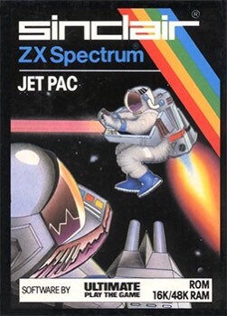 Jet Pac | Retro Gaming 3D Printed Figure