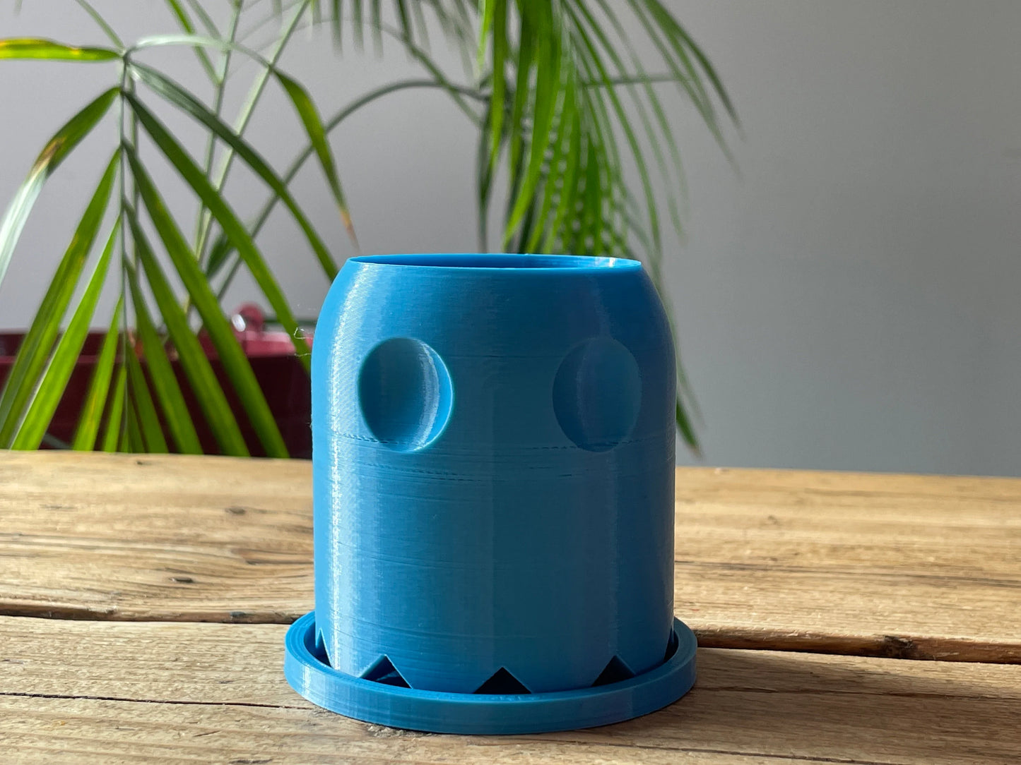 Retro Gaming Pac-Man Ghost Plant Pot Storage Pot
