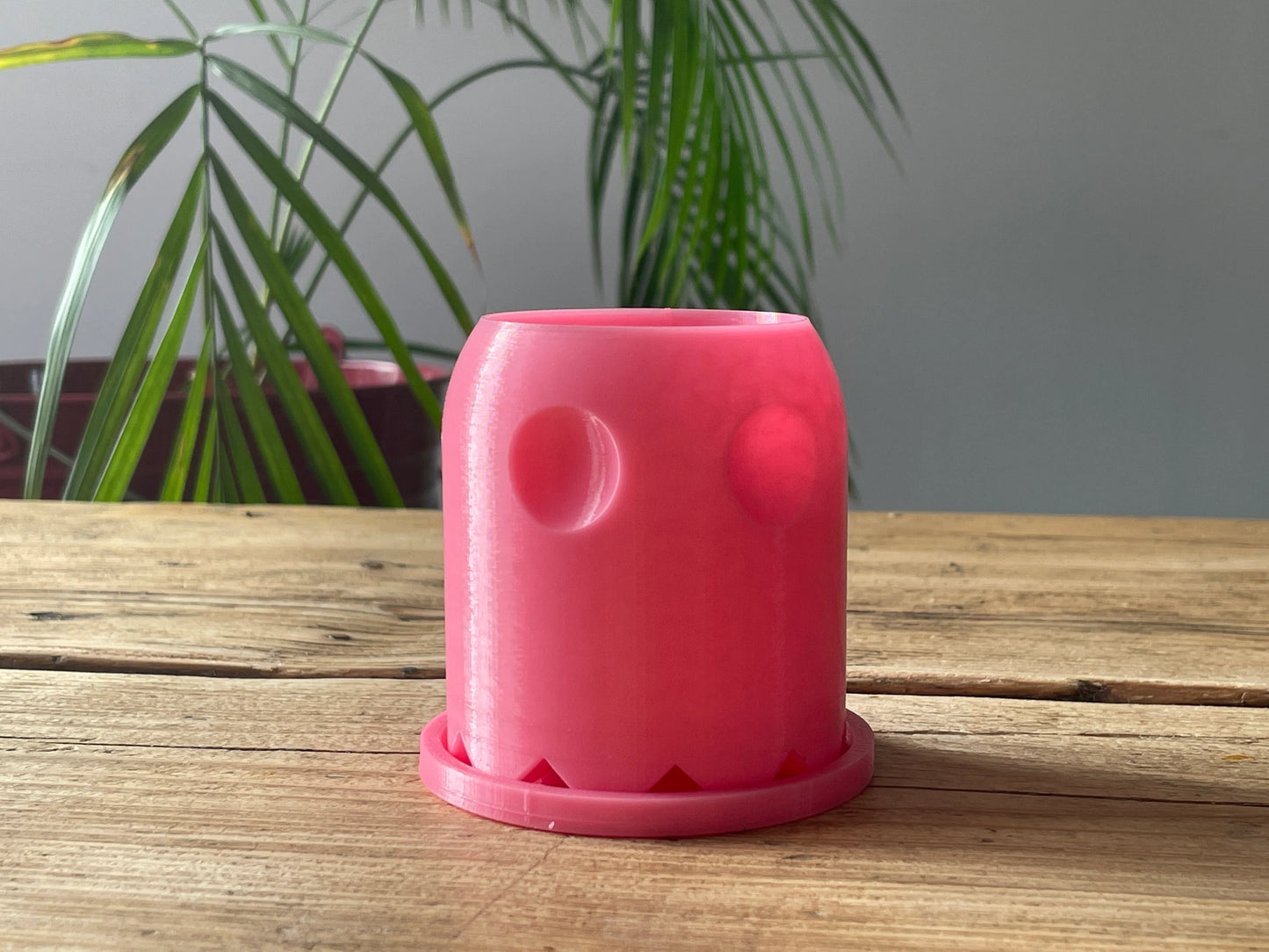 Retro Gaming Pac-Man Ghost Plant Pot Storage Pot