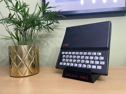 Custom Designed 3D Printed Sinclair ZX Spectrum or ZX81 Display Stand